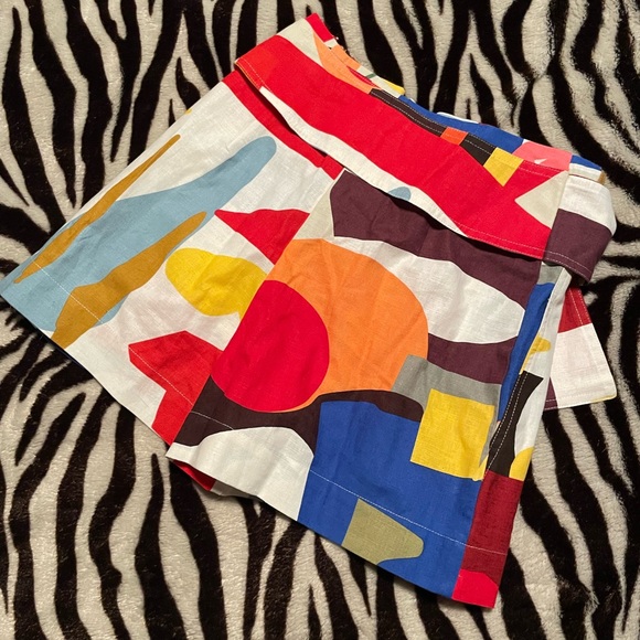 SOLD Sezane x C. Kero Abstract Shorts - Picture 7 of 7